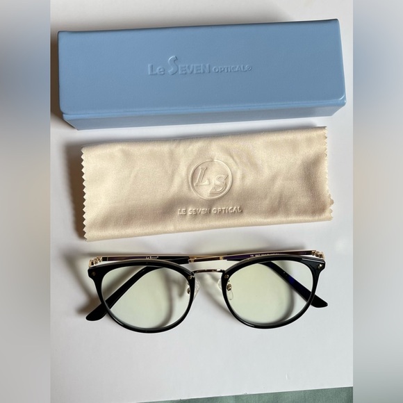 UNISEX LE SEVEN OPTICAL BLUE LIGHT BLOCKING - GLASSES WITH DEMO LENSE - Picture 2 of 5